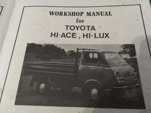 Intereurope  - Toyota Hiace Hilux  Owners Workshop Manual 224