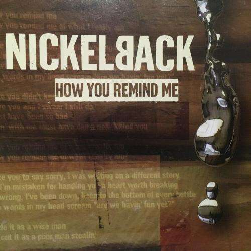 CD - Nickelback - How You Remind Me (Single)