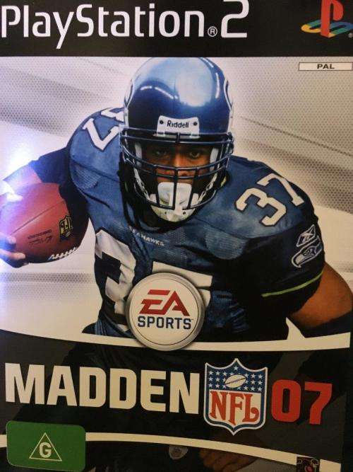 PS2 - Madden NFL 07 (NTSC U/C Disc)