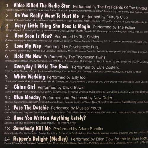 CD - The Wedding Singer - Music From The Motion Picture