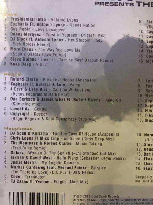 CD - Euphonik - Presents For the Love of House 2 The Politics of Dance (3cd)