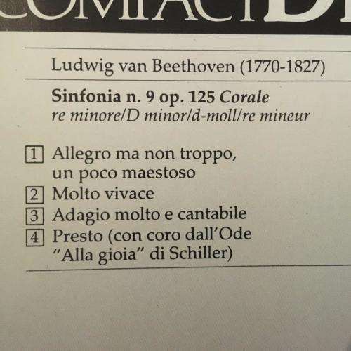 CD - Herbert Von Karajan - Beethoven