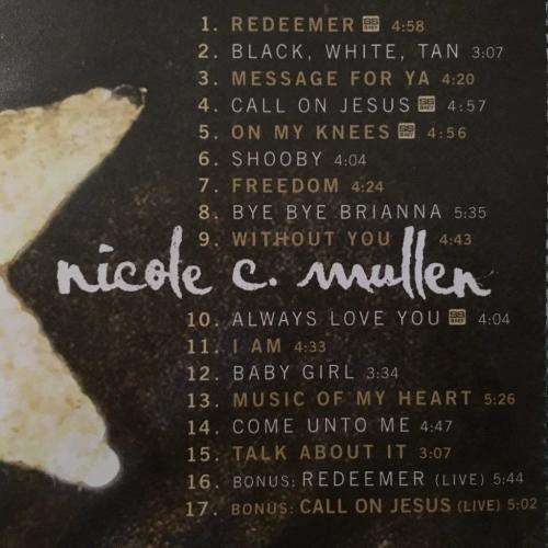 CD - Nicole C. Muller - Redeemer The Best of