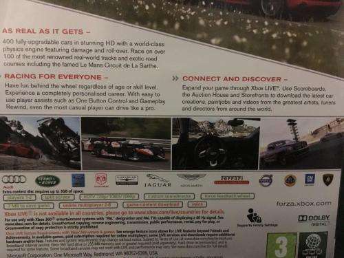 Xbox 360 - Forza Motorsport 3 -
