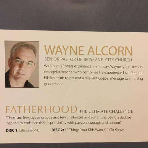 CD - Wayne Alcorn - Fatherhood The Ultimate Challenge (2cd)