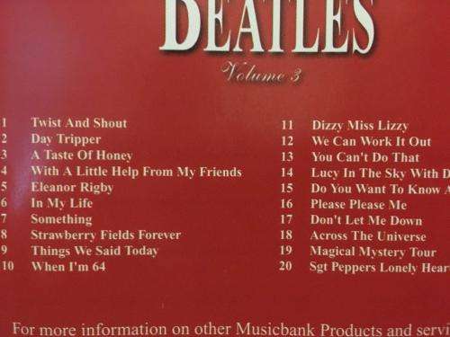 CD - Panpipes Plays the Beatles Volume 3