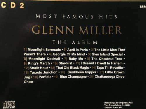 CD - Glen Miller - The Album Cd2