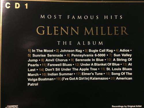 CD - Glen Miller - The Album Cd1