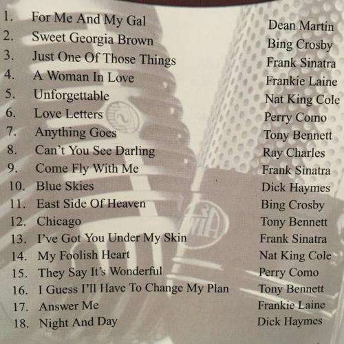 CD - Classic Crooners Volume 2