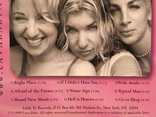 CD - Lava Baby - In the Right Place