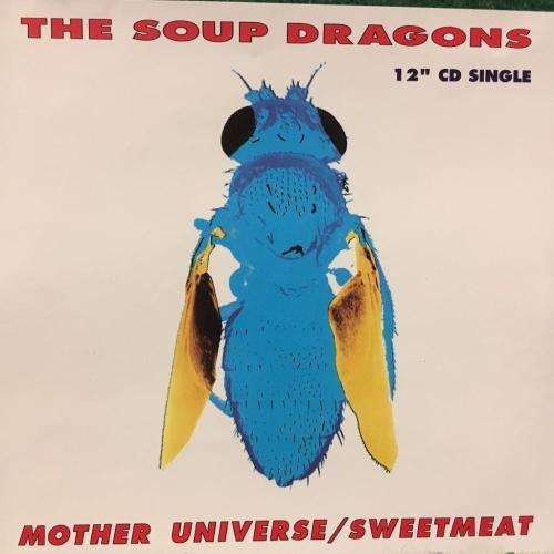 CD - The Soup Dragons - Mother Universe / Sweetmeat 12` Cd Single