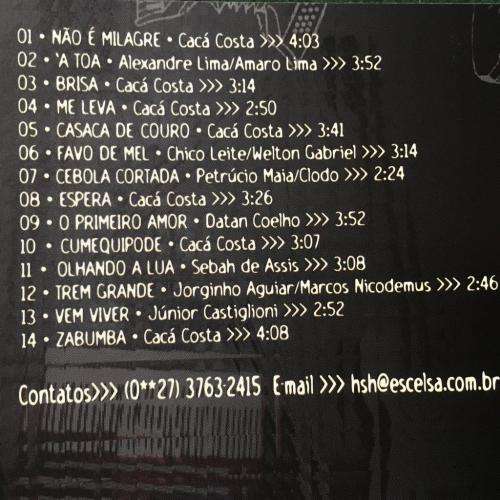 CD - No` de Forro` - Me Leva