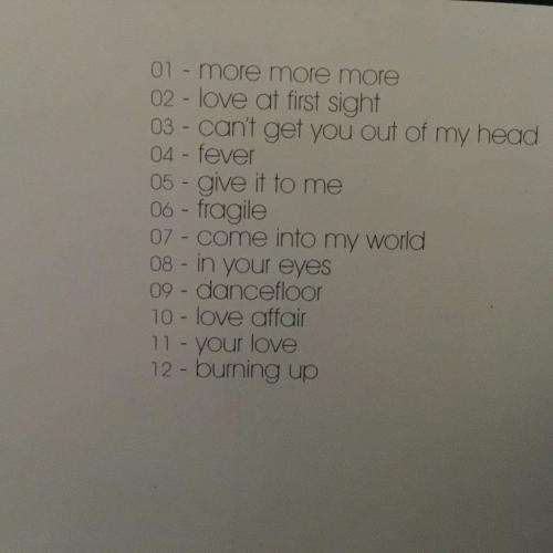 CD - Kylie - Fever