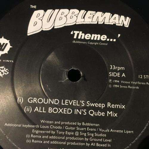12` Maxi - The Bubbleman - ` Theme... from Bubbleman`  (12`)