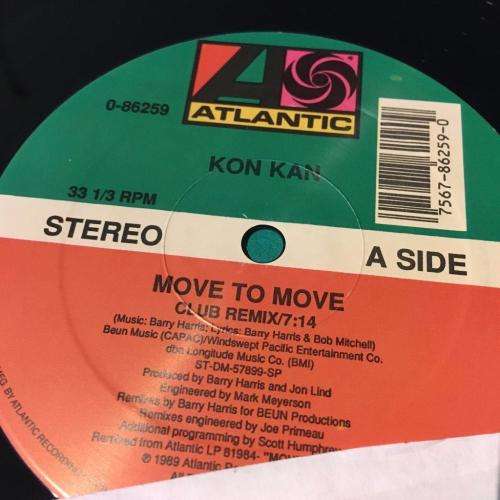 12` Maxi - Kon Kan - Move To Move (12`)