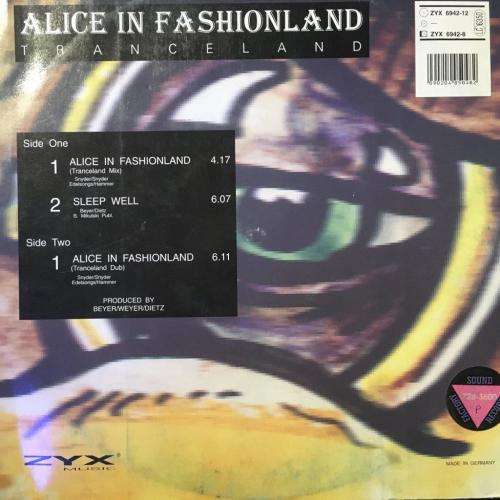 12` Maxi - Alice In Fashionland - Tranceland (12`)