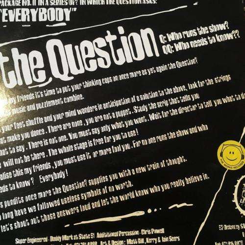 12` Maxi - The Question - Everybody (12`)