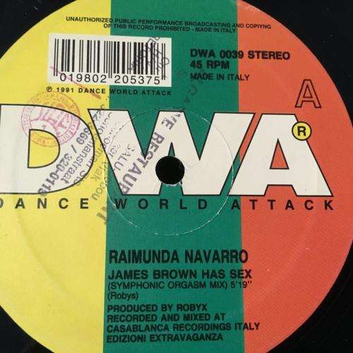 12` Maxi - Raimunda Navarro - James Brown Has Sex (12`)