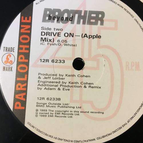 12` Maxi - Brother Beyond - Drive On (12`)