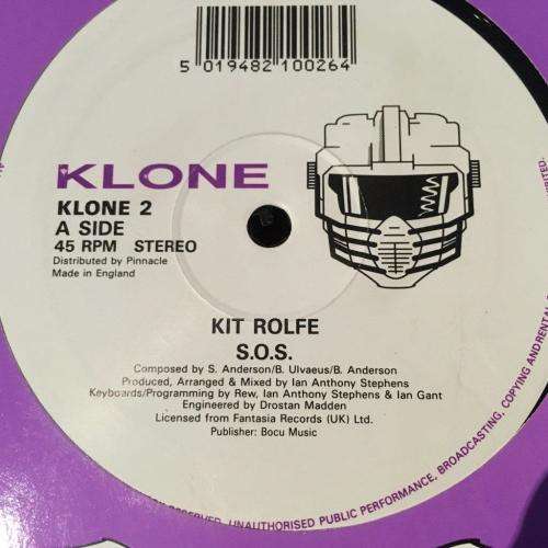 12` Maxi - Kit Rolfe - S.O.S (12`)