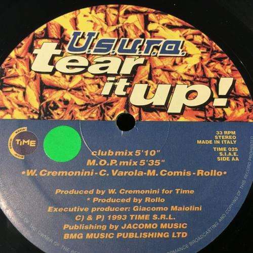 12` Maxi - U.S.U.R.A. - Tear It UP! (12`)