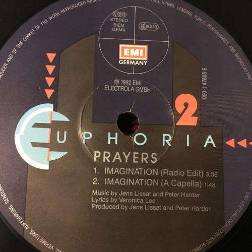 12` Maxi - Prayers - Imagination (12`)