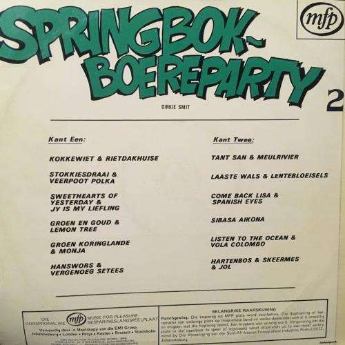 LP - Springbok Boereparty 2