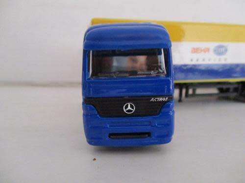 Daimler ACTR01 Behr Hella Service Truck and Trailer (HO / OO Scale)
