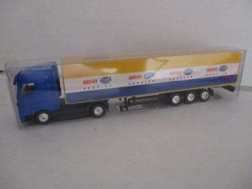 Daimler ACTR01 Behr Hella Service Truck and Trailer (HO / OO Scale)
