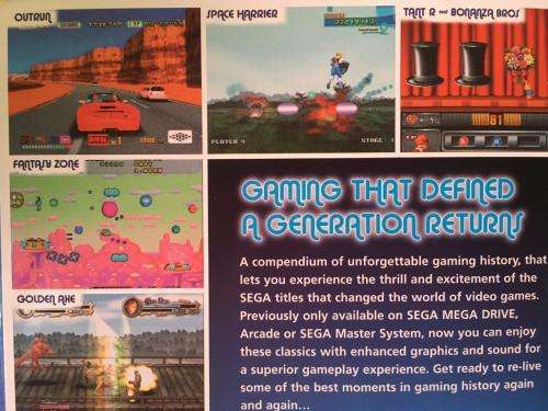 PS2 - SEGA Classics Collection