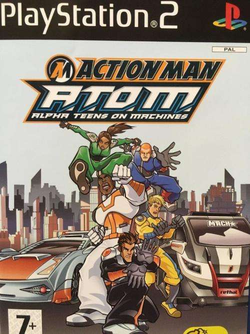 PS2 - Action Man - Alpha Teens on Machines
