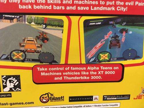 PS2 - Action Man - Alpha Teens on Machines
