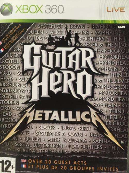 Guitar Hero Metallica XBOX 360  Game in good condition : In Stock (swadocop)