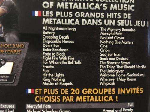 Xbox 360 - Guitar Hero Metallica (NTSC)
