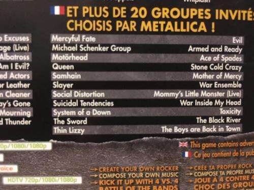 Xbox 360 - Guitar Hero Metallica (NTSC)