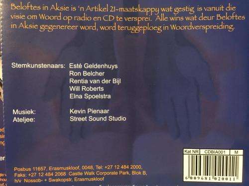 CD - God Se Beloftes Aan Jou Deel 1