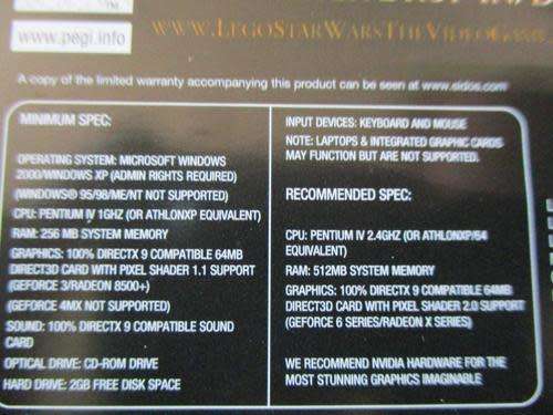 PC - Lego Star Wars - The Video Game