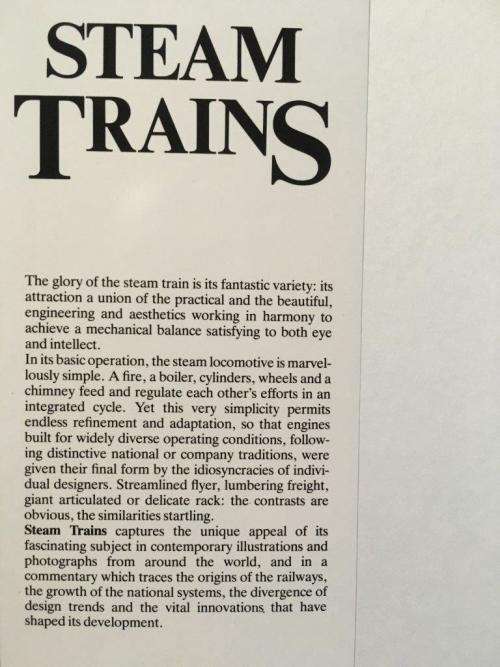 Steam Trains - Bernard Fitzsimons Hard Cover 95 pages