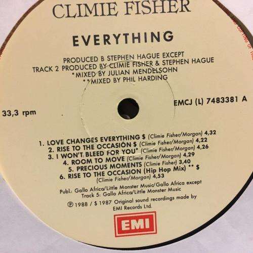LP - Climie Fisher - Everything