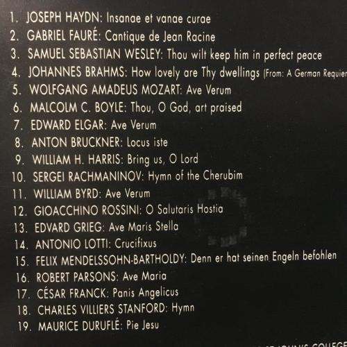 CD - Ave Verum - Popular Choral Music