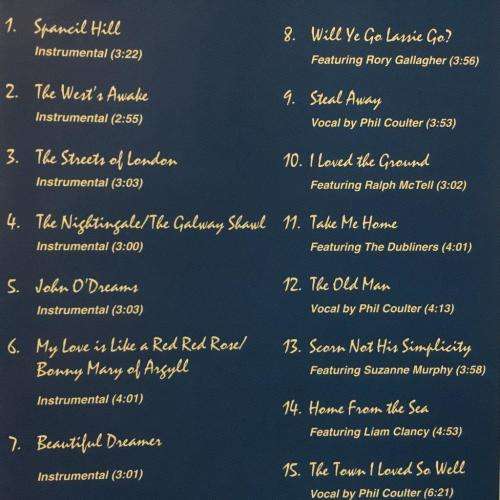 CD - Phil Coulter - Words & Music (includes The christmas collection cd)