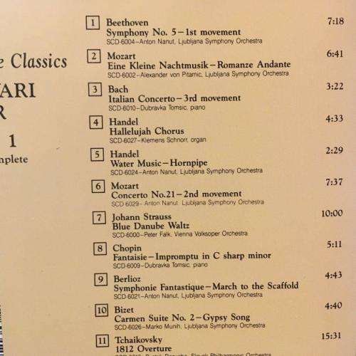 CD - Stradivari Sampler - Volume 1