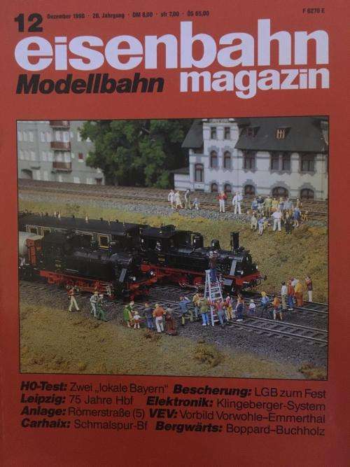 Eisenbahn Modellbahn Magazin (December 1990) 144 pages
