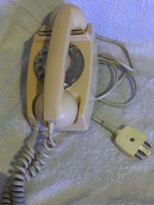 Vintage SAPO Rotary Dial Telephone