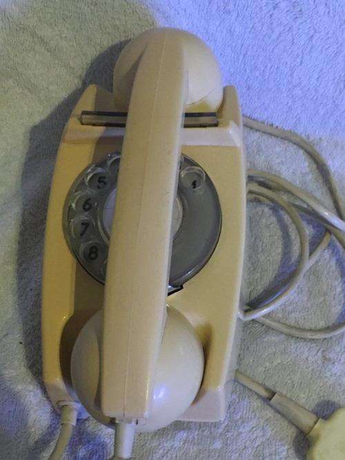Vintage SAPO Rotary Dial Telephone