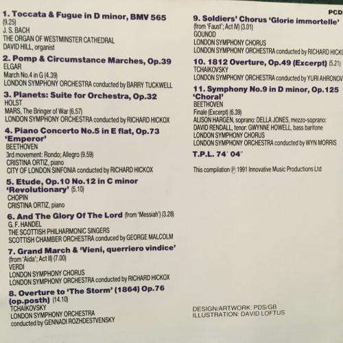 CD - Discover The Classics - Power and Glory