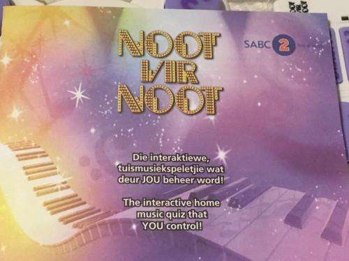 Noot Vir Noot - The Interactive Electronic Game / Interaktiewe Tuismusiekspeletjie (As New)