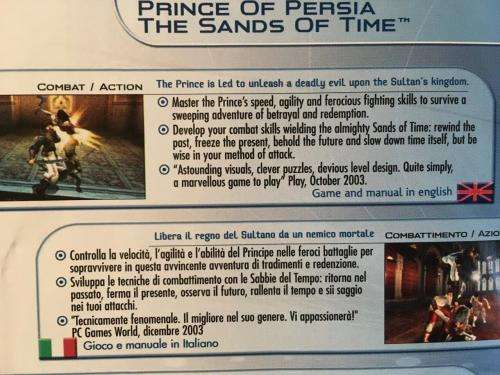 PC - Prince of Persia - The Sands of Time