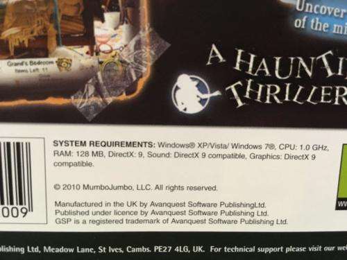 PC - The Mystery Of Meane Manor - Hidden Object Game