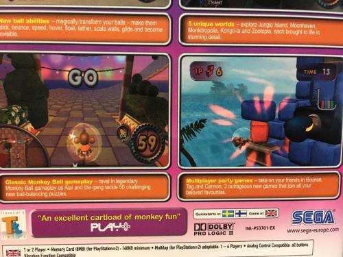 PS2 - Super Monkey Ball Adventure